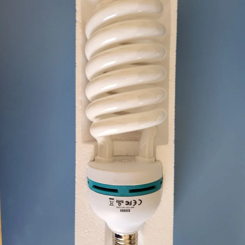 PHOTOGRAPHY LIGHT BULB FOR USE WITH REFLECTIVE UMBRELLA